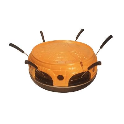 China Hotel Terracotta Dome Pizza Cooking 6 Function Insulated Commercial Pizza Oven Outdoor for sale