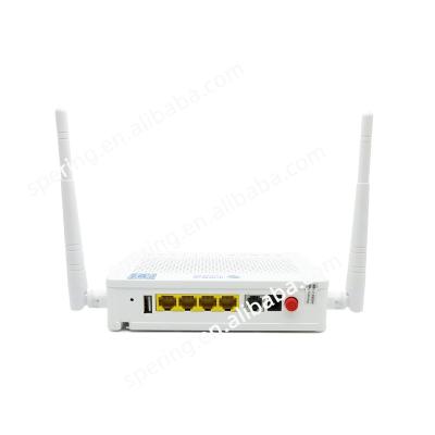 China Home network terminal new ZTE F673AV9 wifi GPON EPON ONU 4GE+tel+usb+2.4G 5G wifi USB fiber optic dual band modem with English firmware for sale