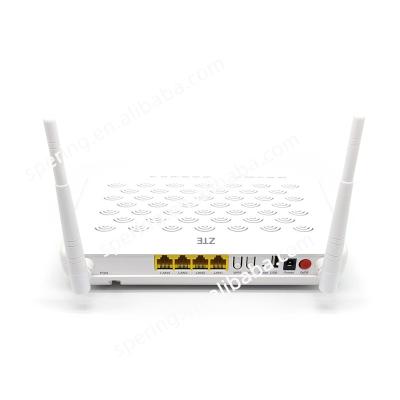 China Wholesale network terminal ZTE GPON ONU Ontario F600W fiber optic optiacl equipment FTTH V5.2 GPON 4GE+WIFI home wholesale ports for FTTH English firmware for sale