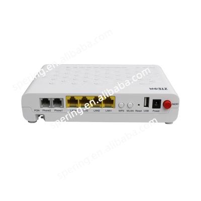 China Home Optical Network Terminal Good Price ONU F460 V5.0 EPON 4FE+2TEL+WIFI+USB Optical Network Terminal Ontario FTTH Ports For English FTTH firmwarefiber Router for sale