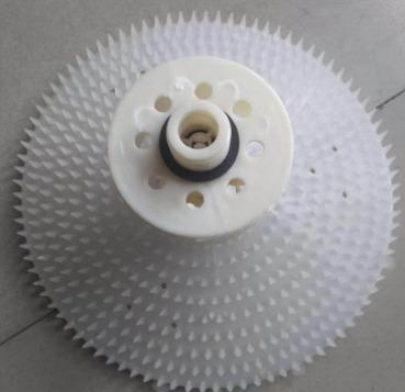 China YIXIN Eco-friendly Spiral Mix Aeration Fans ABS + PP Air Diffuser Aerator Bubble Coarse Aeration for sale