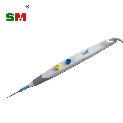 China Surgical Applications Retractable Electrosurgical Pencil Electrode Needle Wide Range Shaped Disposable Electrosurgical Pencil for sale