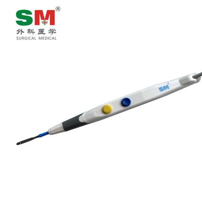 China Tissue cutting and coagulation in various kinds of disposable electrosurgical surgery pencil electrode for electrosurgical pencil bipolar electrosurgical pencil for extensive surgery for sale