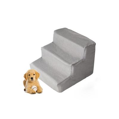 China Durable Detachable Universal Staircase 3 Steps Soft Suede Fabric Stair Cover Removable Ladder for sale