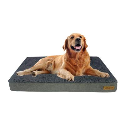 China Breathable New Listing Calming Orthopedic Large Pet Luxury Washable Dog Bed Wholesale for sale