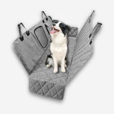 China Breathable Against Dirt and Pet Fur Protector Pets Waterproof Scratchproof Non-Slip Dog Car Durable Back Seat Cover for sale