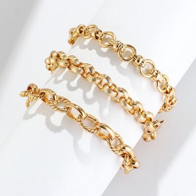 China CLASSIC Gold Jewelry Bangle Bracelets And Bangles Link Bracelet For Women for sale