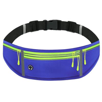 China Water proof Waterproof Multifunction Running Waist Bag Canvas Sports Jogging Portable Outdoor Phone Belt Bag Women Men Fitness Pack for sale