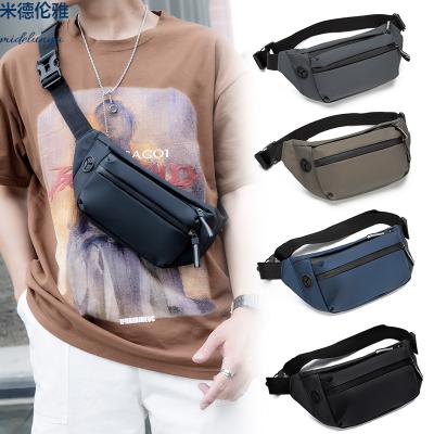 China Outdoor Oxford Cloth Chest Bag Travel Fanny Pack Mobile Phone Bag Zipper Pocket Bum Bag Running Jogging Belt Waist Men Waist Bag Water Proof for sale