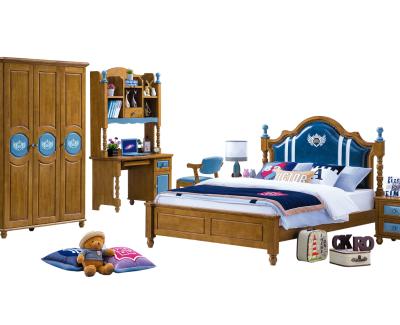 China 2020 Hottest Home Furniture Bedroom Furniture Solid Wood Set Children's Bookcase Bed Bookcase Headboard for sale