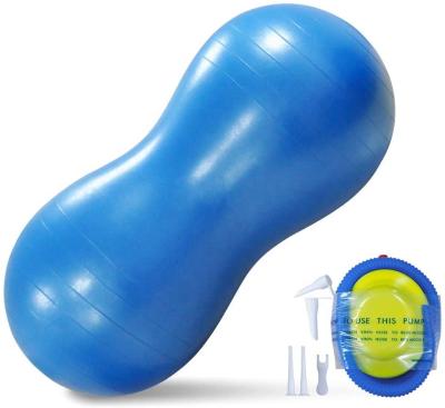 China LXY-079 Durable Thicken Anti-shatter Yoga Peanut Ball For Body Bulding for sale