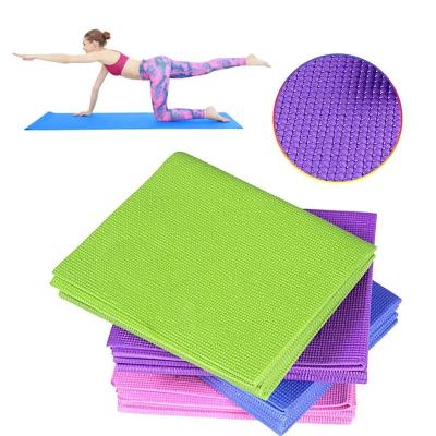 China Foldable High Density Friendly Anti-Slip Yoga Mat, Yoga Mat Wholesale, Yoga Mats Non Slip for sale