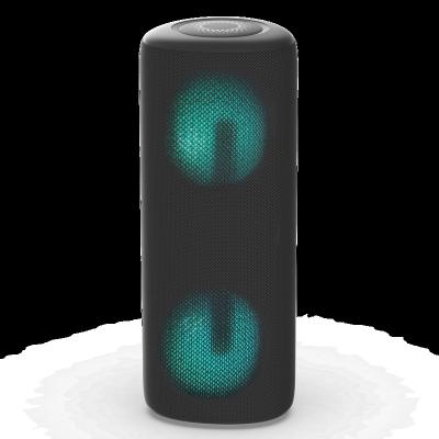 China 2021 Outdoor Portable Colorful Led Waterproof Wireless Stereo Speaker Outdoor Flashing Light Speakers With LED Light for sale