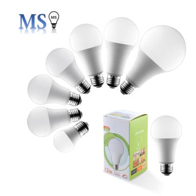 China Residential 5W LED Energy Saving Light Bulb Plastic Lighting E27/E14/B22 Base Base Holder for sale