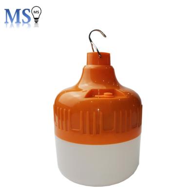 China Residential Rechargeable Light Bulb Lamp 50W 100W LED Bulb USB Interface Charging Easy To Carry for sale