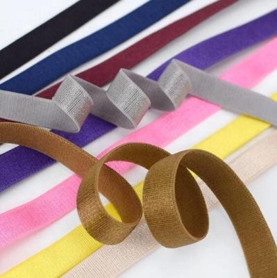 China Spandex/Nylon Elastic Bands Thick 12mm For Underwear Strap Bra Swimsuit Belt Notebook Elasticity Band DIY Sewing Accessories for sale