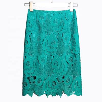 China 2020 sustainable new eco-friendly embroidered hot-selling polyester lace fabric for sale