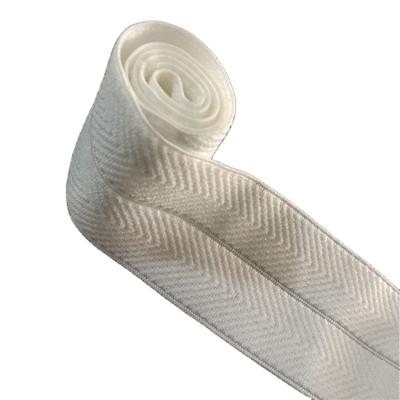 China New Hot Selling Single Face Premium Jacquard Satin Decorative Ribbon With Logo for sale