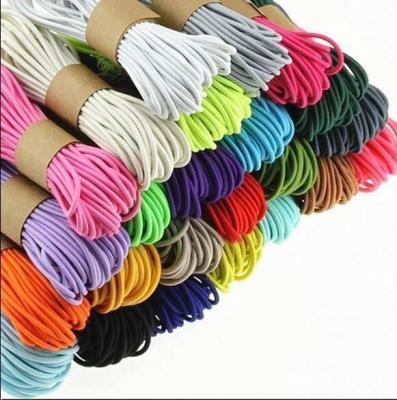 China New Hot Wholesale Cheap Viable Sale Elastic Braided Round Rope for sale