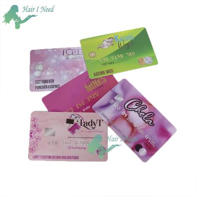 China Advertising Customized Personal Glossy Royal Plastic Business Card VIP Card for sale