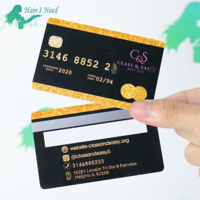 China Advertising Custom Luxury Plastic PVC Credit Card Membership Business Card With Own Logo for sale