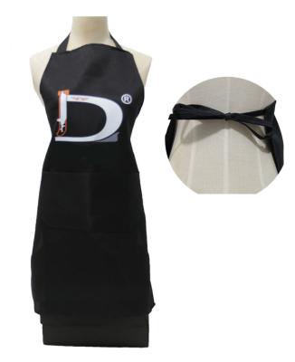 China Waterproof Salon Barber Aprons With Cloth Hairdressing Cape Custom Logo for sale