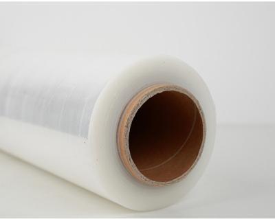 China Lldpe Factory PE Pallet Stretch Clear Plastic Film Wrap Moisture Proof Industrial Wrap Film for sale