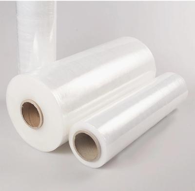 China Industrial High Quality PE Adhesive Plastic Transparent Soft Wrapping Film Moisture Proof Wrap Stretch Film For Factory for sale