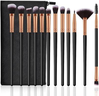 China Professional Private Label 20pcs 16pcs Full Face Eye Makeup Brush 10 Pcs Black 14 Pcs And 15 Sponge Makeup Brush Pink for sale