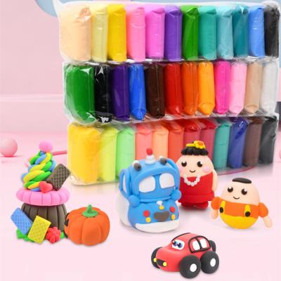 China Promotional Magic Air Clay Nature Color DIY Toy 36 Colors Dry Clay with Tools as Best Present for Kids Play for Kids for sale