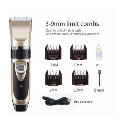 China Popular Grooming Clippers Household Dog Hair Trimmer Rechargeable Dog Shaver for sale