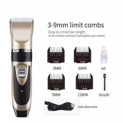 China Hot Sales Household Pet Hair Clipper Trimmer Professional Cordless Pet Cat Dog Hair Electric Shaver for sale