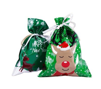 China Hot Sale China Factory Good Quality Christmas Gift Bag CPP With Two Layers Christmas Bags For Gift for sale