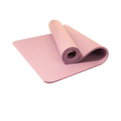 China NBR China factory wholesale women girl fitness sport nbr yoga mat comfortable yoga mats for sale