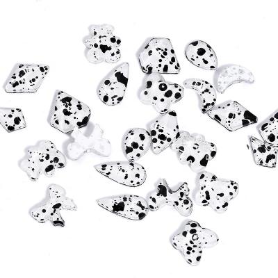 China Fancy 3d Crystal Nail Stone Rhinestones Nail Art Rhinestone High Quality Flatback /Nail Shaped Fake Stone for sale