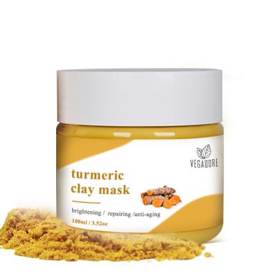 China Anti Aging Moisturizer Turmeric Clay Mud Mask Turmeric Clay Mask for sale