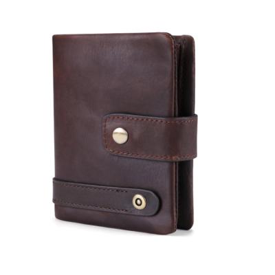 China Designer Designer High Quality Anti Theft Rfid Blocking Leather Men Wallets Famous Brands Wallet for sale