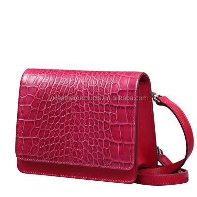 China Madame Lstest Designer Crocodile Patterns Whip Lady Handbags Wholesale for sale