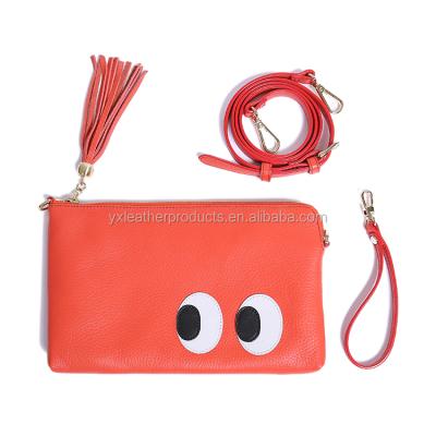 China Fashion Genuine OEM Factory Fashion Clutch Bags Even Leather Travel Bags for sale