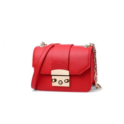 China Wholesale Fashion Hot Sale Women Genuine Leather Handmade Mini Bag for sale