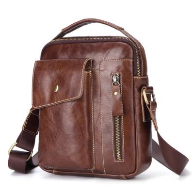 China Messenger Bag Large Capacity High Quality Leather Sling Classic Cross - Custom Made High Quality Leather Messenger Bags Men Body Bag for sale