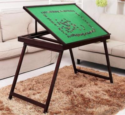 China Folding Table With Drawer Home Furniture Interactive Wooden Puzzle Adjustable Table for sale