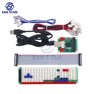 China Development Keyboard Encoder Board Game Controller DIY LED Keyboard Arcade DIY Kit CY-1126HC+5803 for sale