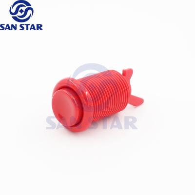 China 28mm mounting hole american push button for 28mm electronic game cabinet arcade button american standard push button 28mm for sale