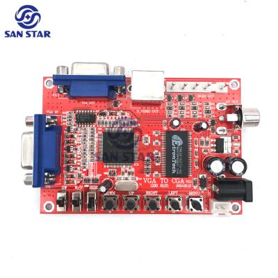 China VGA to CGA/CVBS/S-Video Converter Board Game PCB Part Video Converter Board VGA to CGA VGA to CGA Video Converter Board for sale