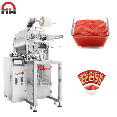 China Cheap Automatic Liquid Packaging Food Tomato Sauce Pouch Ketchup Sauce Packing Machine for sale