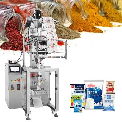 China Automatic Food Packing Ziplock Bag Chilli Powder Spices Vertical Sachet Packing Machine for sale