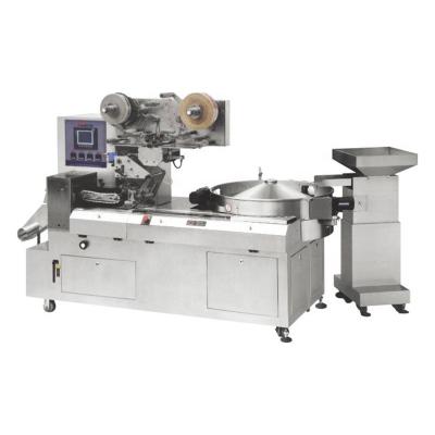 China High Speed ​​Good Quality Low Price Roll Type Candy Pillow Food Packing Machine for sale