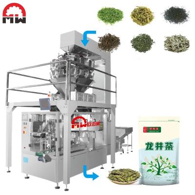 China Professional Automatic Food Factory Price Stand Zipper Pouch Packaging Machine Tea Bag Filling Seal Machine for sale