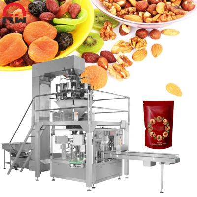 China High Efficient Nuts 300g 500g 750g Cereals Dried Fruit Snacks Packaging Machine Mix Pack Multi Functional Packaging Machine for sale